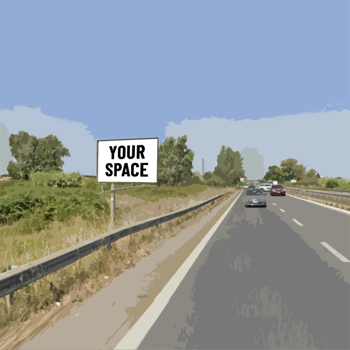 SPAZIO PUBBLICITARIO 210 x 150 Via Pontina (LATINA) Dal 20/10/2026 al 17/11/2026 29 giorni